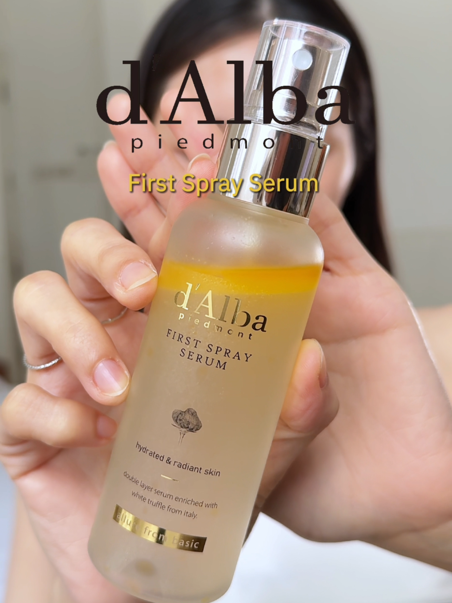 The Face🧏🏻‍♀️ vs The Spray✨ #dalbathailand #PremiumVegan #FirstSpraySerum #ดัลบา #ผิวโกลว์ #เพิ่มความฉ่ำวาว #ป้ายยาtiktok #tiktokป้ายยยา #ผิวใส #dAlbaTH #skincare