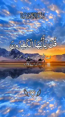 #creatorsearchinsights Surat-ul-Kafiroon with Urdu Translation #القران_الكريم #ارح_سمعك_بالقران #راحتي_النفسيه #سبحان_الله_وبحمده_سبحان_الله_العظيم     @tiktok creators @TikTok @🌹📖𝙃𝙤𝙡𝙮 𝙌𝙪𝙧𝙖𝙣 📖🌹 @TikTok UK