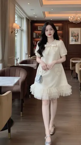 Váy Đầm bầu suông phối nơ kèm túi tim đính đá #đầm #váy #đầmbầu #váybầu #thoitrangnu 