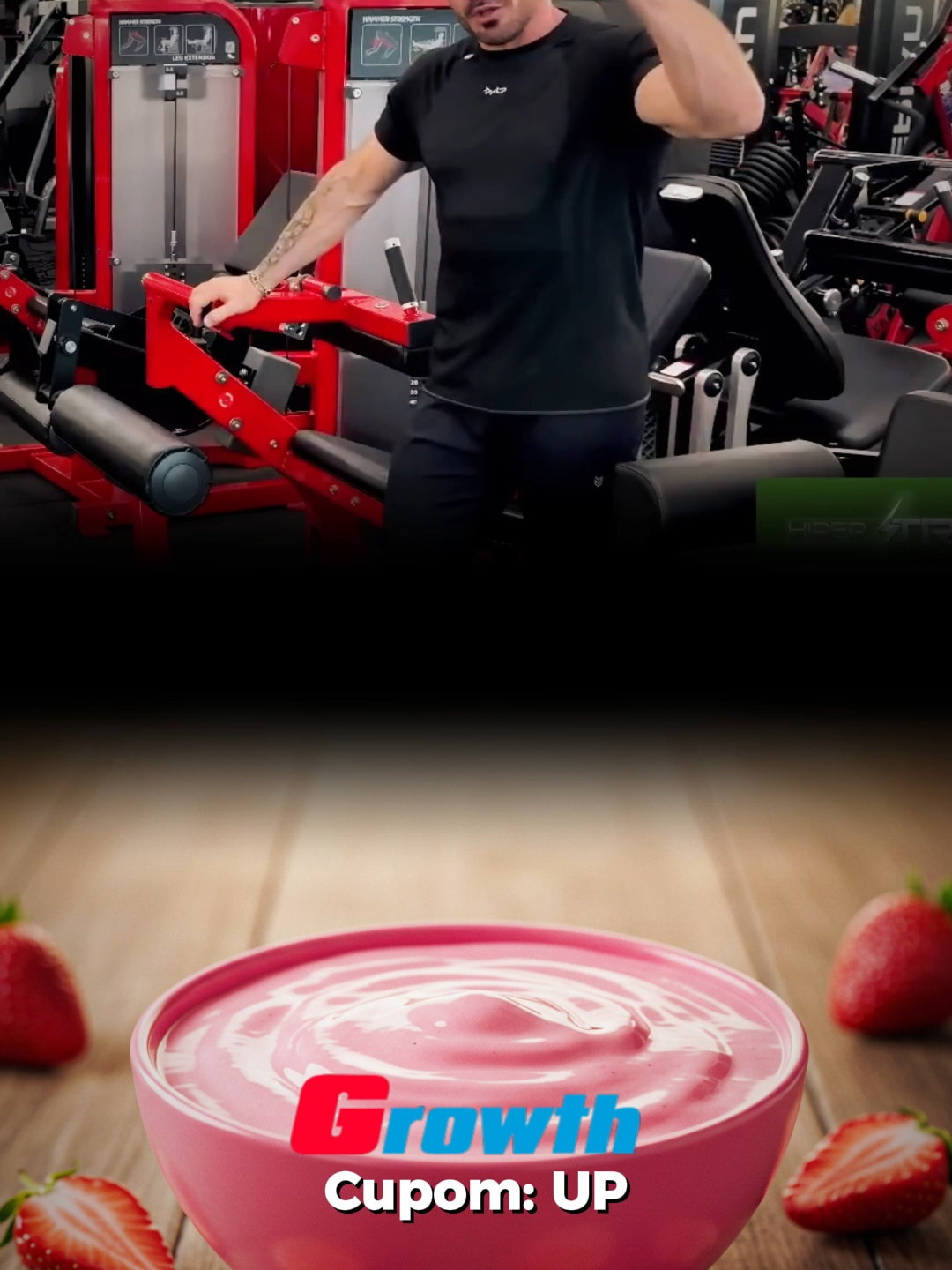🏷️ Cupom “UP” na @growth.supplements  . . . #renatocariani