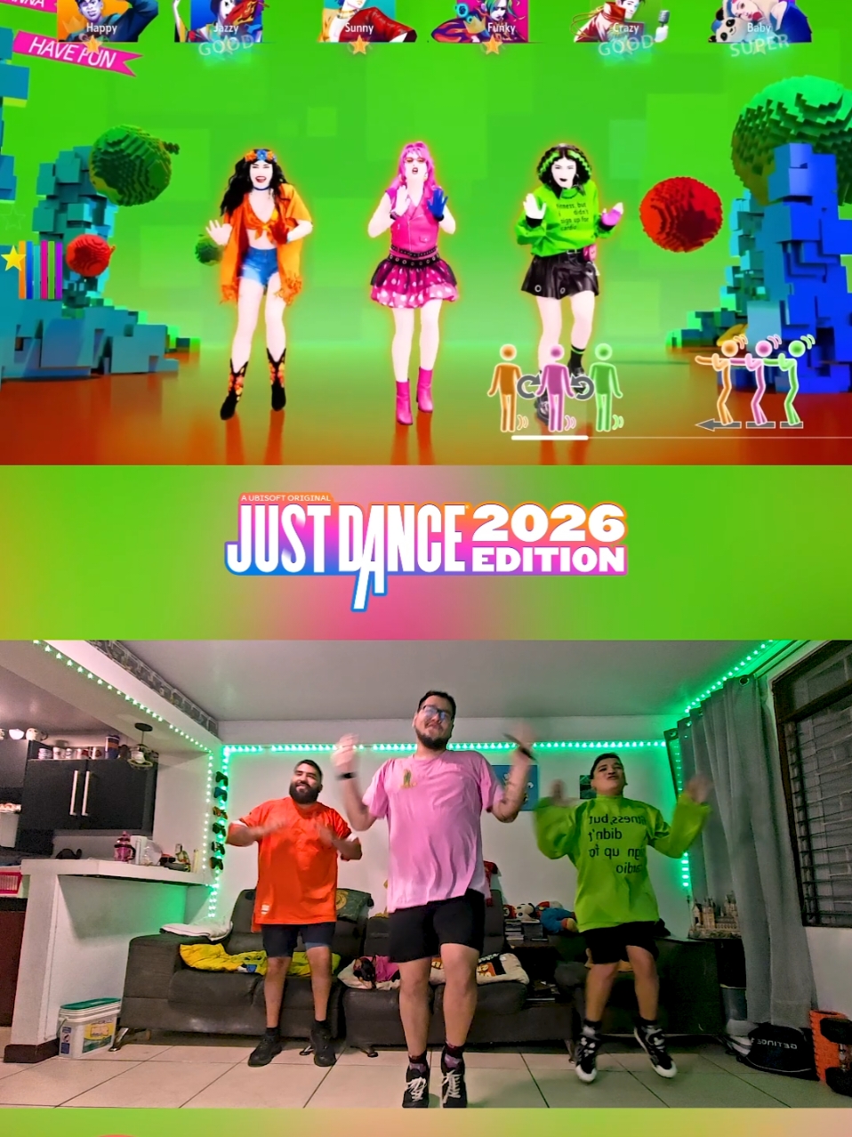 🔶👛🍏Las chicas solo quieren divertirse! #girlsjustwannnahavefun viene con todo a #justdance2026 🍏 🍊: @Anthony Cerdas Ellis 👛: @STAGE_MASTERS 🍏: @Merson Reyes @justdancegame @Just Dance LATAM @Ubisoft LATAM #cindylauper #fyp #justdancecr #justdancegame #justdancecr #costarica #justdancemoves #justdancecosplay #justdancechallenge #JustDance2025 #ubisoft #dance #girlspower 