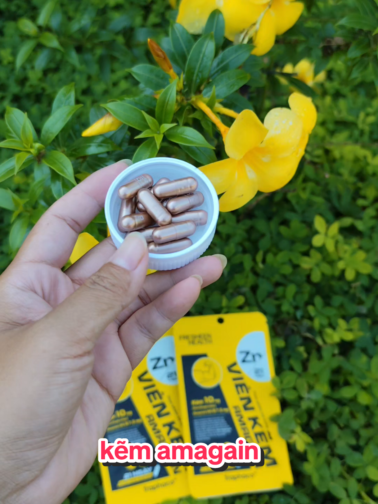 viên uống hỗ trợ kẽm amagain   #xuhuong #kẽmamagain #kem 