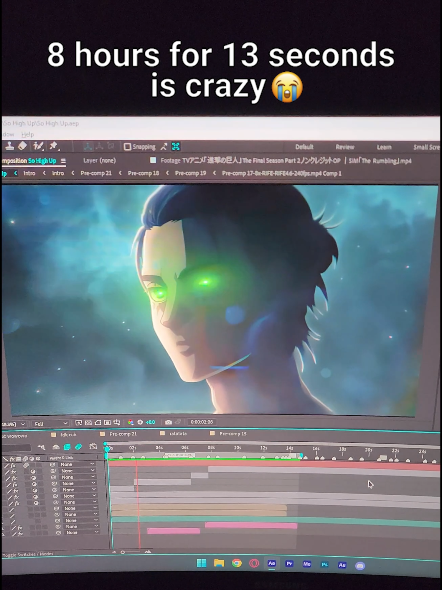 This Edit is Taking Way Too Long😭#anime #animeedit #edit #edits #AttackOnTitan #eren #erenyeager #fyp #viral