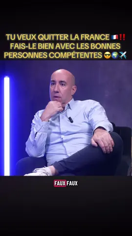 Tu veux quitter la France ? 😎✈️ Fais-le bien, entoure-toi des bonnes personnes compétentes pour éviter les galères 🌍💼  #legend #viral #fyp #finance #business 