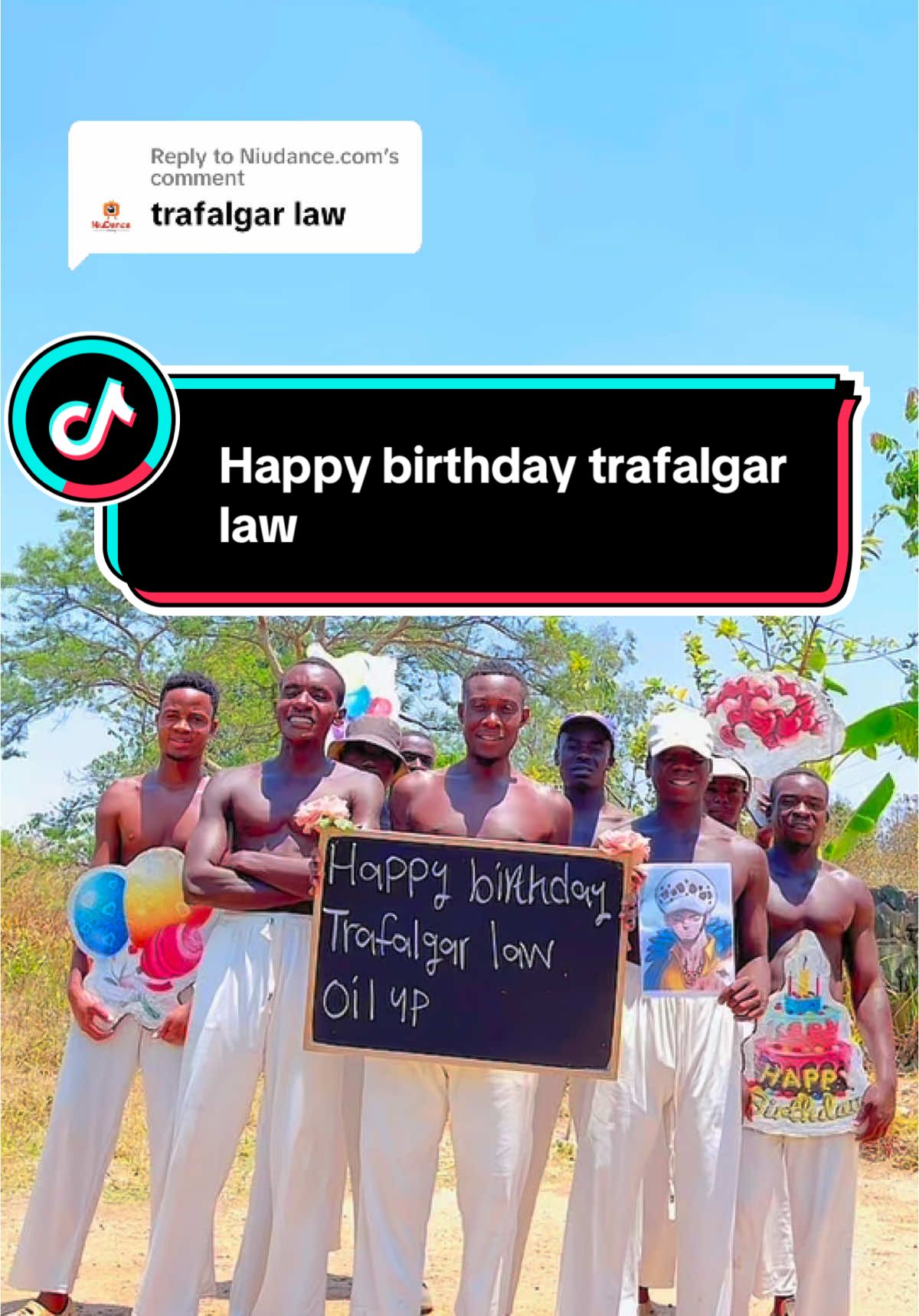 Replying to @Niudance.com #trafalgarlaw #onepiece  Happy birthday trafalgar law