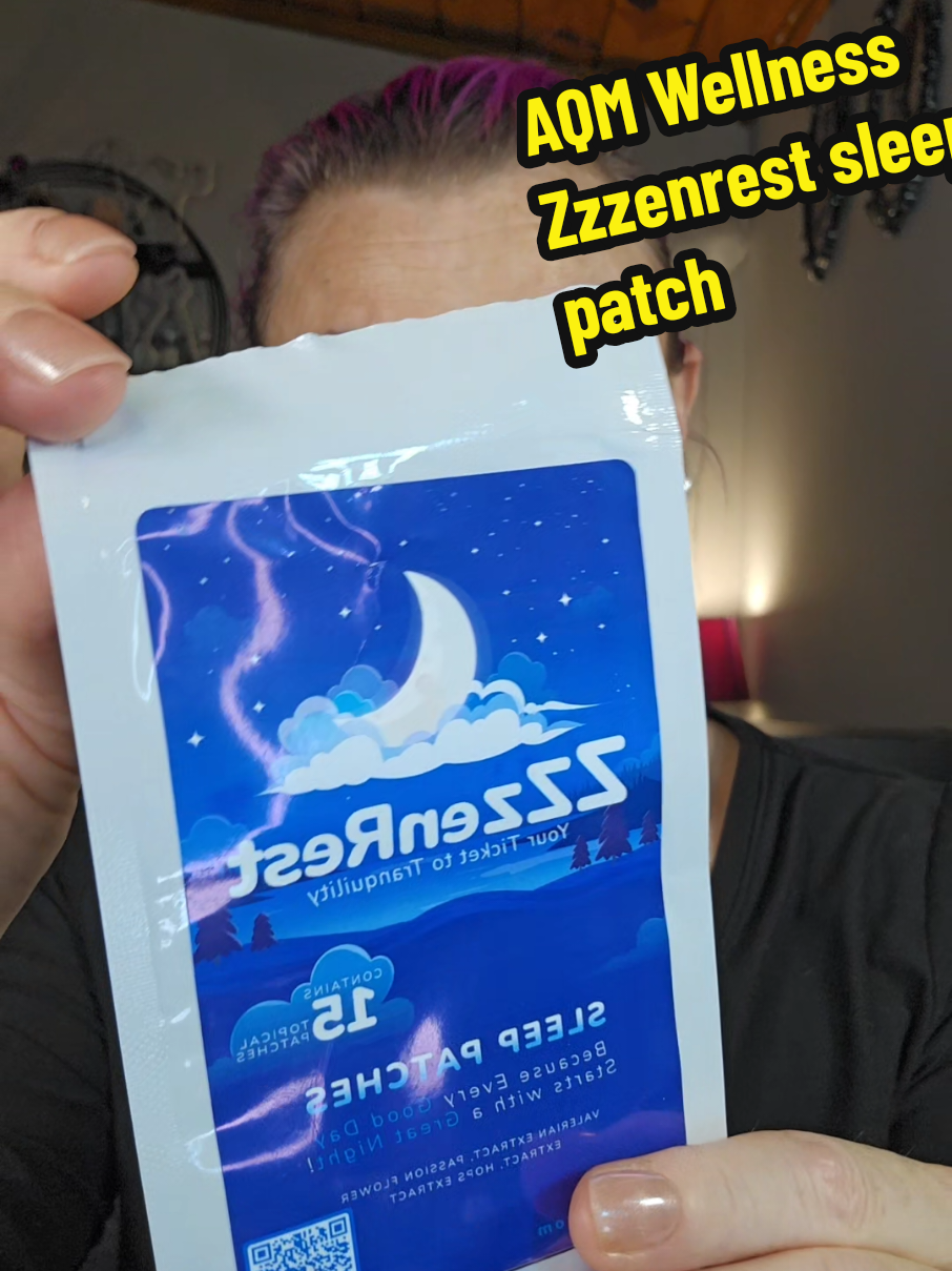 If you can't sleep, have you tried a sleep patch instead of medication? The Zzzzenrest sleep patches from @AQM Wellness  have actually helped me. #ZzzenRest #SleepBetter  #HealthySleep #NaturalSleepAid 