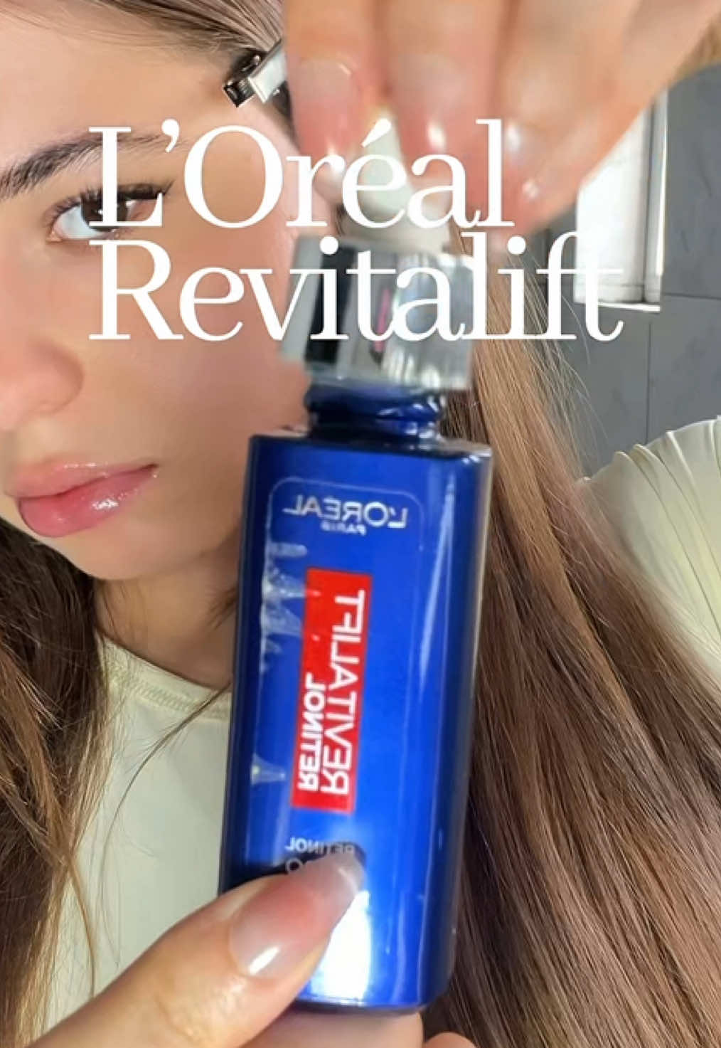 L’Oréal Revitalift serum retinol💙#lorealparis #skincare #ugc #lorealparisskincare #retinol @L’Oréal Paris @L'Oréal Paris MX 