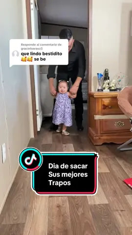 Respuesta a @gracielaarauz5 muchas gracias linda por sus palabras vamos para la iglesia y siempre la llevamos con los mejores atuendo antes la presencia de Dios. Feliz diaaa#niñapompontejosie #mifamilia #niñaconsindromedown #cromosoma21 #sindromededownnotiktok 