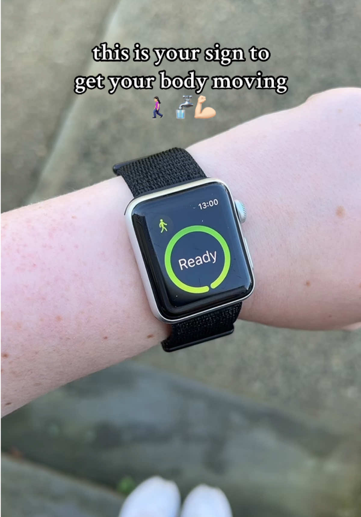even if it’s just for a few minutes🤭 #fitnessmotivaton #getmoving #applefitness #happyandhealthy #cardio 