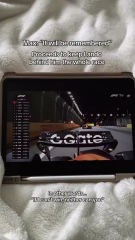 He really said ‘the only way past me is through me’😭😂 #maxverstappen #redbull #formula1tiktok #formula1 #f1 