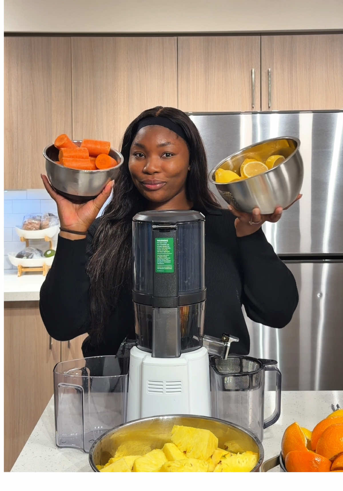 Juicing is great but juicing with my @Namawell juicer even better! 😃🥤 #juicing #freshjuice #namajuicer 