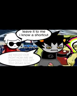 This is basically what happened on the meteor #davestrider #homestuck #karkatvantas #davekat #johnegbert 