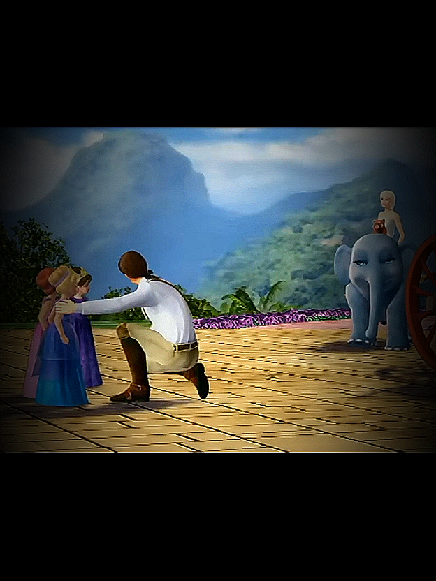 Barbie como la princesa de la isla #barbiemovies #moviescenes #fypシ゚viral🖤tiktok #fypシ゚viral🖤tiktok #fypシ゚ 