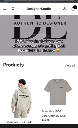 #essentials #fyp #foryoupage #website 