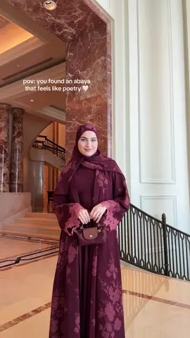 Sometimes, poetry is worn 🥀 abaya from @Osai Atelier coming this Thursday! Early access by signing up at shoposai.com 🤍🤍🤍 #modestfashion #abaya #abayagirls #hijab #fyp 