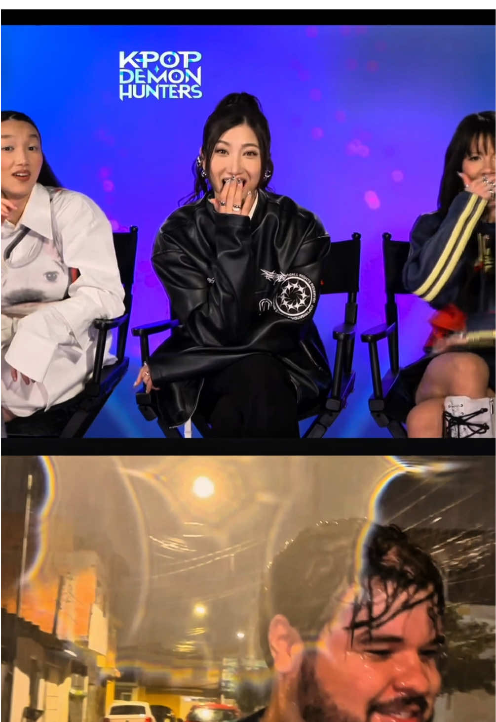 OMG! They saw our video 😳#fy #netflix #kpop #rain #pravoce 