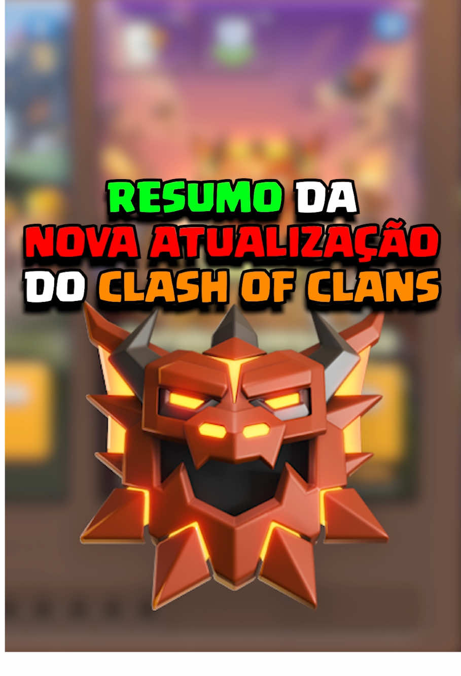 Resumo da nova atualização do Clash Of Clans #clashofclans #coc #clash #clashofclanstiktok #clashofclansclips 