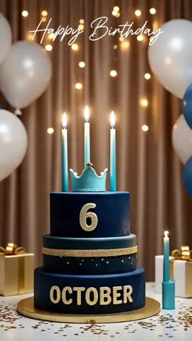 6 OCTOBER BIRTHDAY SONG🎂,  HAPPY BIRTHDAY🎂🎉🎁, 6 OCTOBER TIKTOK, #creatorsearchinsights #tik_tok #tiktok #shorts #feed #pppppppppppppppp #fyp #happybirthday #birthdayfun #birthdaycelebration #happybirthdayguys 