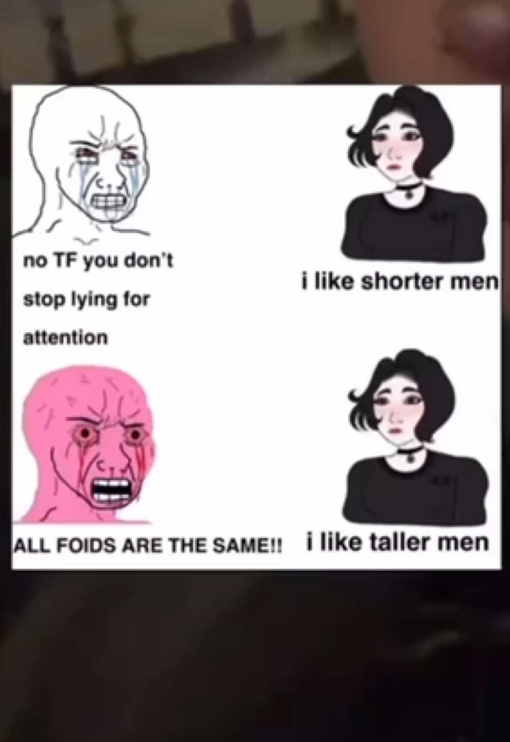 i hear the first one sm 🙄😡 #khhv #looksmax #lookism #inkel #shortking 