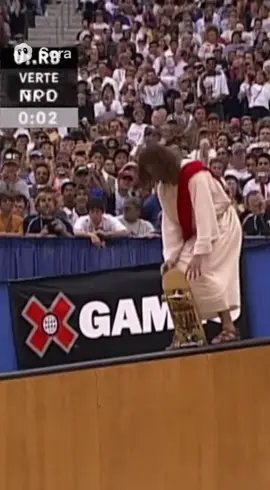 Jesus hitting tricks on the board? 😂 #funny #brainrot #fyp #jesus 