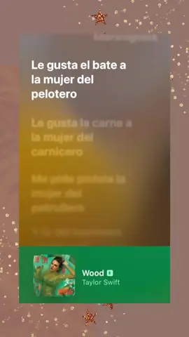 Se filtraron las lyrics alternativas de Wood 😌🪵  #tsthelifeofashowgirl #taylorswift #thelifeofashowgirl #wood #swifttok  @Taylor Swift @Taylor Nation 