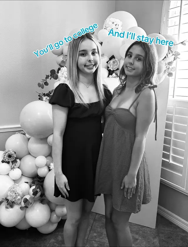 I actually miss you so much and ur visits mean so much to me that words can’t describe home hasn’t felt like home since u left and u need to come back asap I can’t wait another month too see you sissy#imy #college #sistertosisterblessing #bestsister #fypシ 