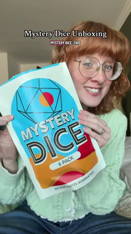 So many mystery dice! Thank you @1985 Games 🎲  #mysterydice #dicegoblin #dnd #ttrpg #rikkikay 