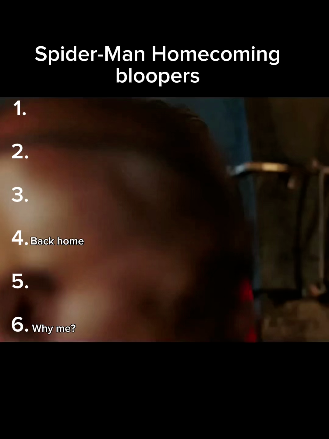 spider man homecoming bloopers #fyp #spidermanhomecoming #bloopers
