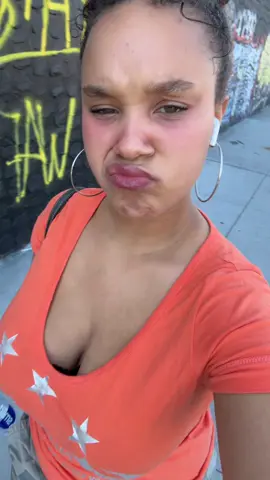 some guy honked twice and i thought it was at me #foryou #makeupcheck #brooklyn 