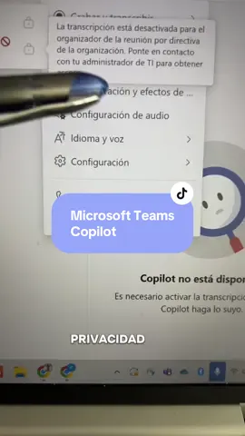 Replying to @MetaTron Trucos de Microsoft teams y copilot - cómo tomar notas en Microsoft teams con copilot - copilot notas @Microsoft Latinoamérica parte  #microsoftteams #excel #finanzas #copilot #ai            @Microsoft Education 