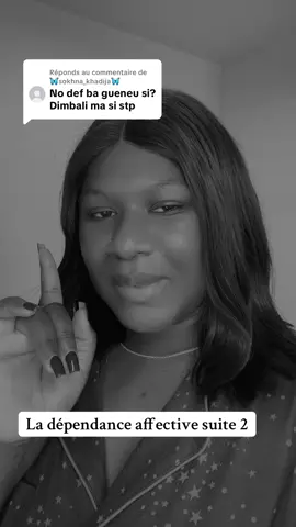 Réponse à @🦋sokhna_khadija🦋 Faut juste apprendre à vous détacher 🙏🏽 Faites vous souffrance pour trouver votre indépendance et émotionnelle et affective c’est important 🙏🏽 Sinon vous continuerez à souffrir et à beaucoup perdre dans cette vie 🙏🏽 #fyp #viral #canada #dependanceaffective #MentalHealth @Espoir Foundation Senegal 