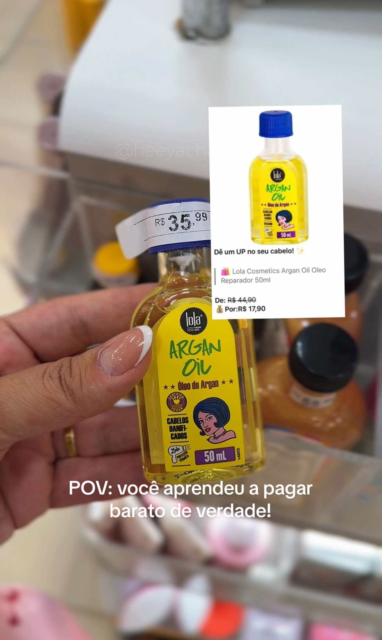 No meu grupo do WhatsApp eu pago beeem menos 💅 Vem garantir o seu também, o link do nosso grupinho está nos comentários! #Achadinhos #PromoçõesDoDia #GrupoDeDescontos #DicaDeAmiga #BelezaBarata     