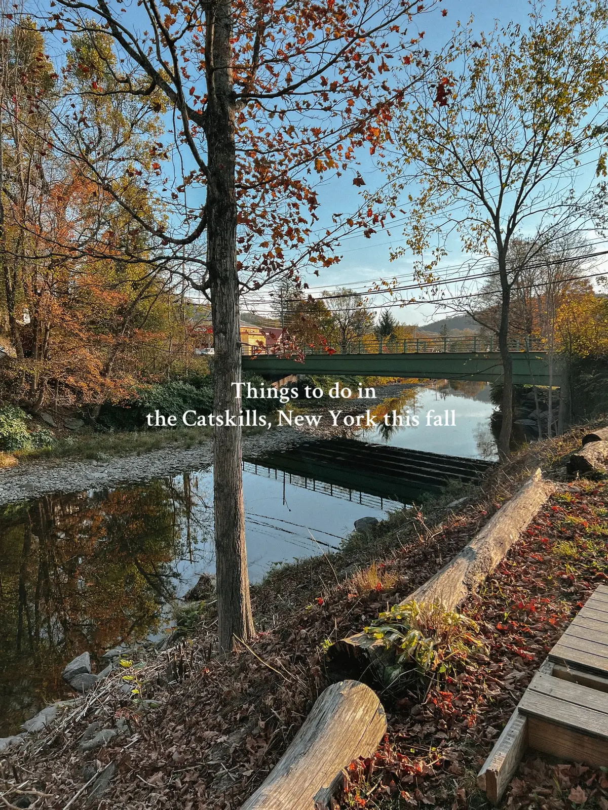 Save for things to do in the Catskills NY #thingstodo #catskillseniorcenter #autumn #falltravel #fallaesthetic @Catskill Brewery 