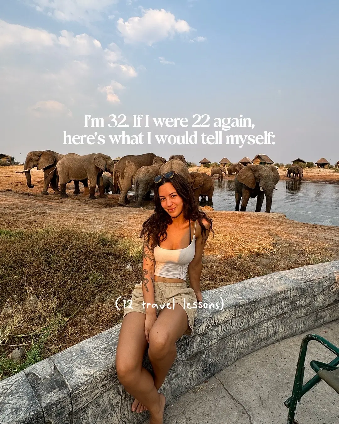 If I could reverse time, here are some travel lessons I would tell my younger self ✍🏽. Share this with someone who could use the reminder 🫶🏽✨. __ #botswana #namibia #montana #idaho #girlswhotravel 