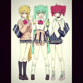 vocaloid em geral(isso conta utau e fanloid) atualmente são so utilizados muitas vezes por que é oque da hype e alimenta alguns tipos de conteudos, e nao pelo carinho de fazer as musicas como na old gen ok😭✌️  #vocaloid #fyp #trend #utau #fanloid 