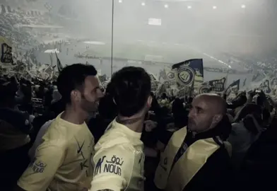 Al Nassr is more than just a club; it is a homeland for its fans and a sanctuary for every heart that beats with loyalty. Its love lives on in hearts, never fading with time, and its devotion knows no limits or conditions. Every victory brings unmatched joy, and every challenge strengthens the bond of belonging, for its fans are always by its side, in good times and bad, steadfast as the yellow that lights up the sky of their passion. #alnassr #7lan4 #alnassrfc #نادي_النصر #L 