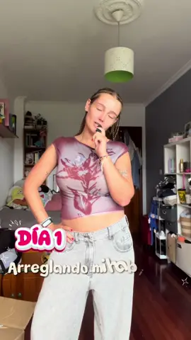 DÍA 1: Arreglando mi habitación.  Armario listo ✅ Veremos qué mas se puede hacer 🧐