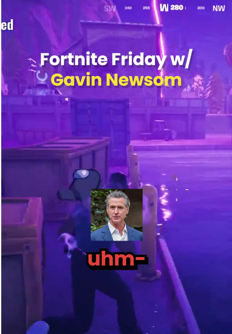 Fortnite get on this quick #connoreatspants #gavinnewsom #fortnitefriday #twitch #streamer 
