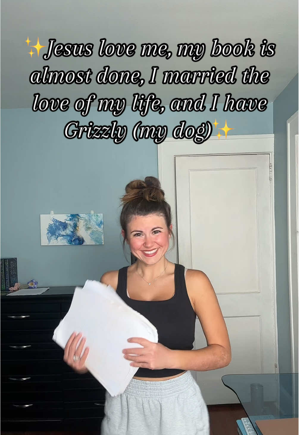 Close to perfect 🤍 #BookTok #jesus #author #imnotperfectbut #dog 