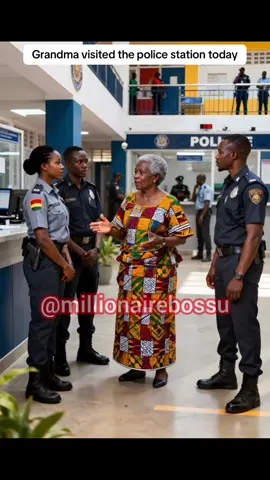 Words of wisdom | Grandma visited the police station today #ghanatiktok🇬🇭 #fyp #foryoupage #wordsofwisdom #grandmaadvice 