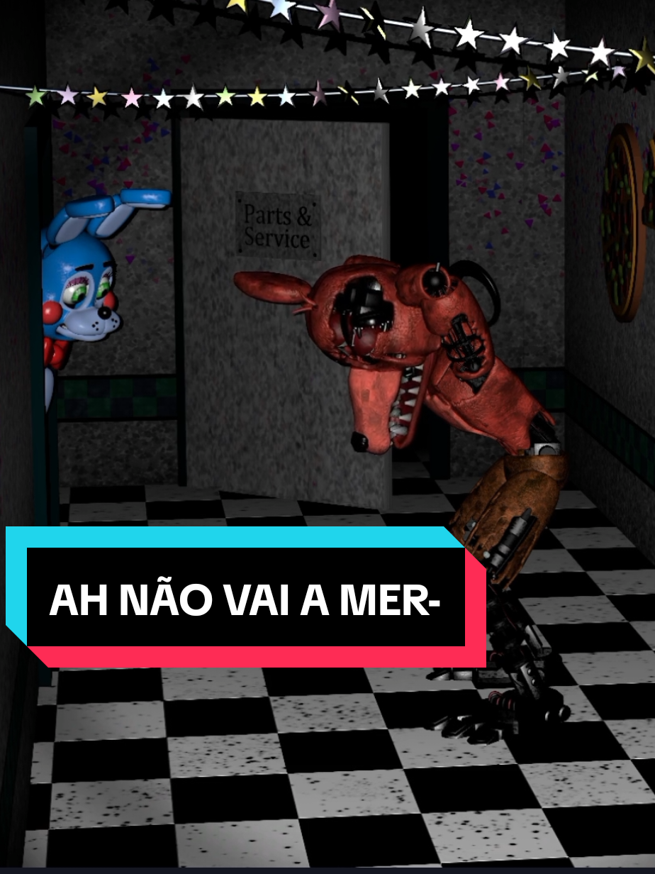 AH NÃO VAI A MER- #fnaf #fyp #fivenightsatfreddys #memes #fnafmemes 