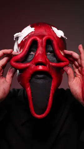 This one was soooo good, spooky makeup removals are the best type #sfxmakeupartist #sfxmakeupremoval #ghostface #scream 