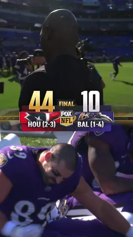 Ravens lose to Texans by 34 pts 😬 #NFL #Ravens #texans 