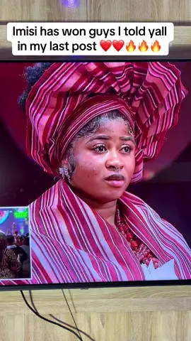 Imisi 😩❤️❤️❤️❤️👑 #imisi #winner #bbnaija #trendingvideo 