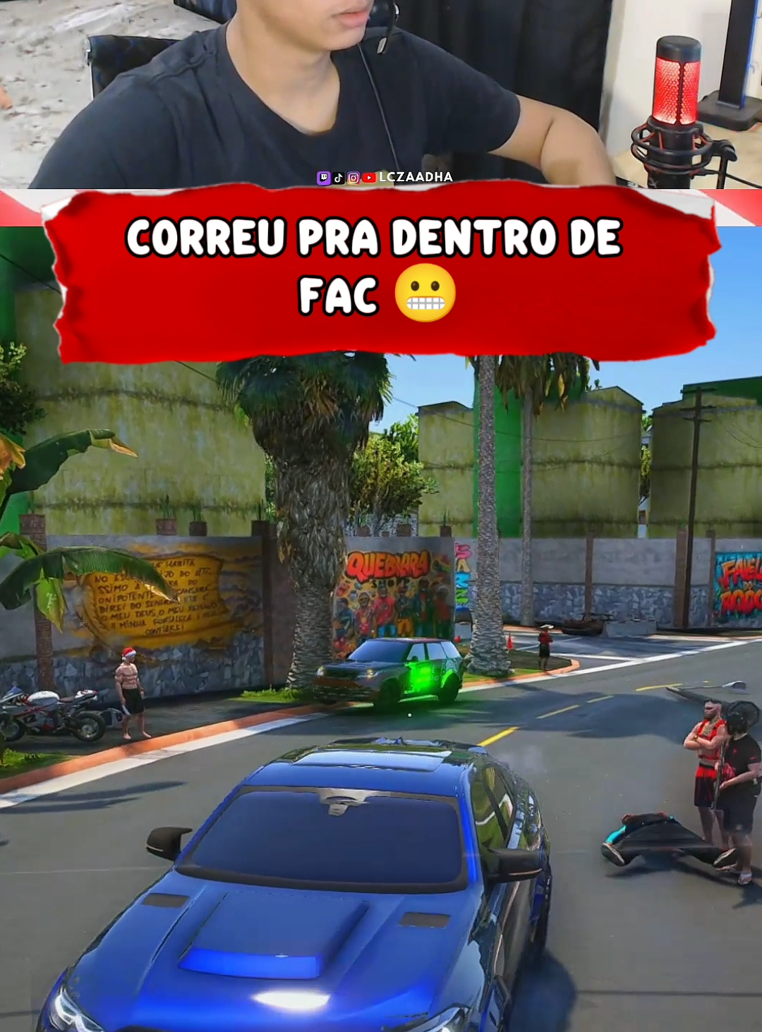 Correu pra dentro de Fac 😬 @LCzaadha  #Rp #highlight #lisboa #fivem 