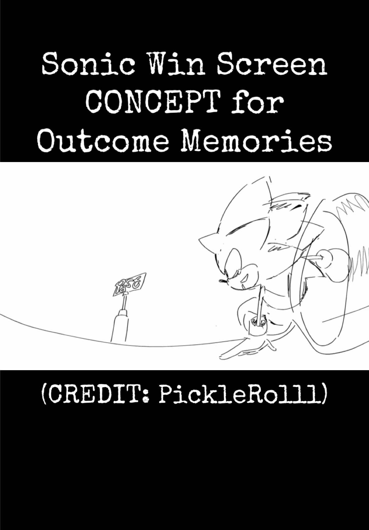 (credit to PickleRolll) Sonic Win Screen CONCEPT for Outcome Memories! #fyp #outcomememories #sonicexeoutcomememories #sonicthehedgehog #sonicoutcomememories 
