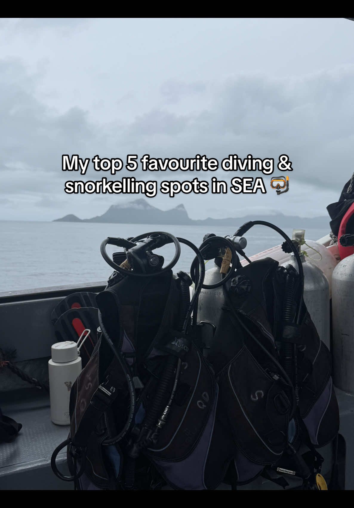 My top 5 favourite diving and snorkelling spots while backpacking South East Asia 🤿🌏 1️⃣ Malapascua 🇵🇭  One of my absolute favourite spots in South East Asia! Diving with thresher sharks is so surreal I couldn’t recommend it any more! 🦈  2️⃣ Semporna 🇲🇾  Some of the clearest water and most incredible coral reefs I’ve ever seen! 🪸  3️⃣ Moalboal 🇵🇭 One of the best spots if you’re not as confident in the water! Turtles in super shallow water only 10m off shore and the sardine run too! 🐟  4️⃣ Nusa Penida 🇮🇩  Unlucky with the weather but still loved it! Some great coral and loads of turtles too! I’ll definitely be back for those mantas 😁 5️⃣ Koh Tao 🇹🇭  I’ve seen some unreal videos of what the marine life is like in Koh Tao but unfortunately when we were there the visibility wasn’t the best! #backpacking #southeastasia #travelasia #scubadiving #philippines 