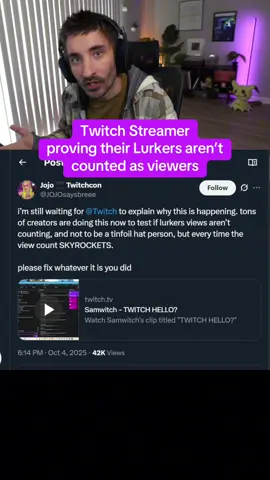 Well this isn’t good for anyone. #twitch #streamer #twitchtok #smallstreamer #fyp 