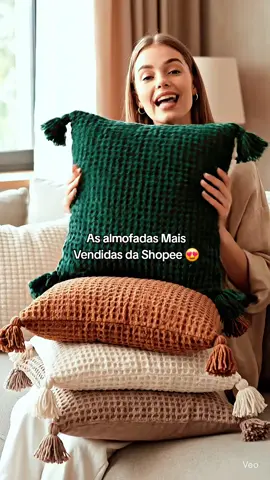 Simmmm essas são aa almofadas mais vendidas da Shô 😍😍😍 qualidade e beleza juntinhas 🤶🎅🎄❤️ #acheinashopee #monetizartiktok #viralizarnotiktok 