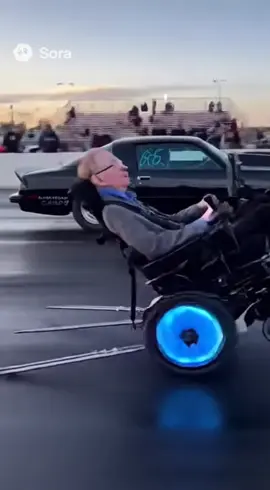 Hawking on the strip 